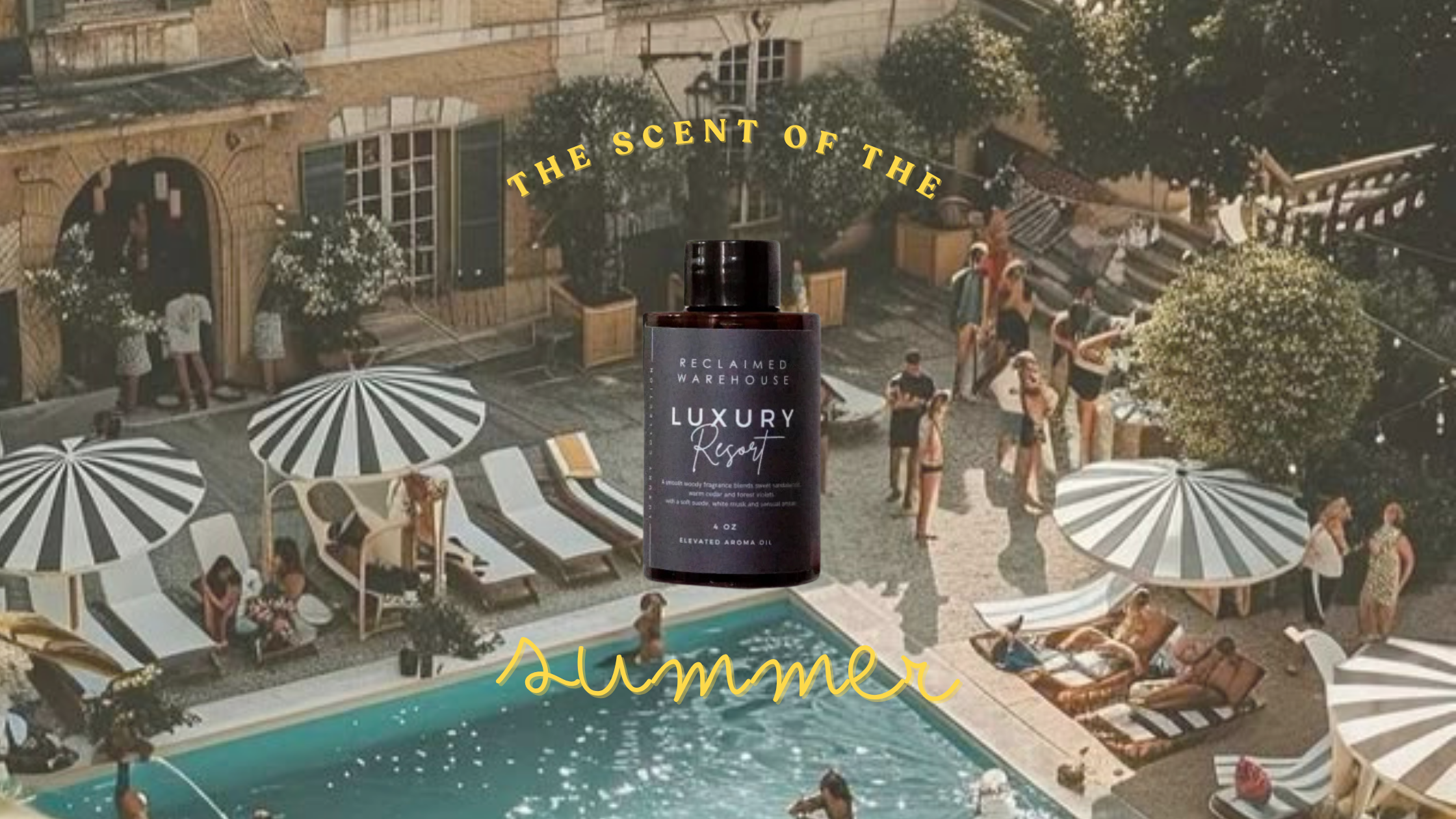 Bring the Resort Home: Why Our Luxury Resort Aroma Oil Is the Perfect Summer Scent
