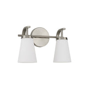 Drake Brushed Nickel Vanity Light