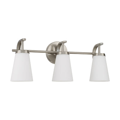 Drake Brushed Nickel Vanity Light