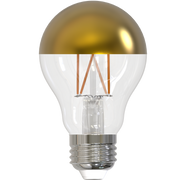 Half Gold 5W LED A19 2700K Bulb