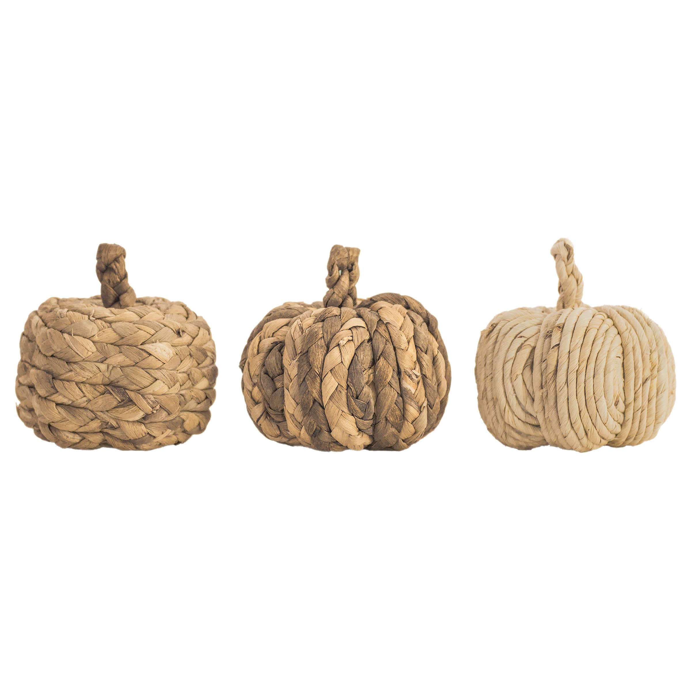 Natural Woven Pumpkin Box Set Fall Autumn – Sunnylane Home Interiors