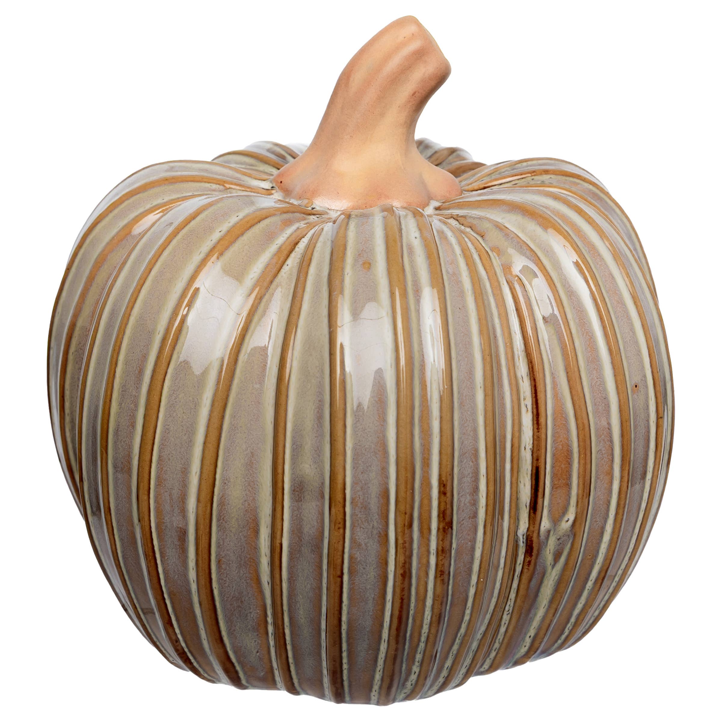 Natural Reactive Glaze Pumpkin