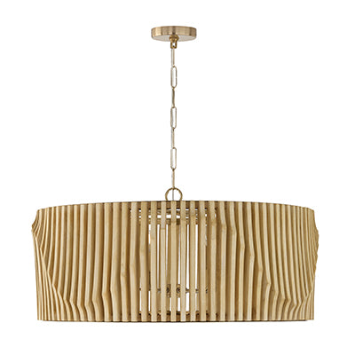 Archer Blonde Wood Grand Pendant