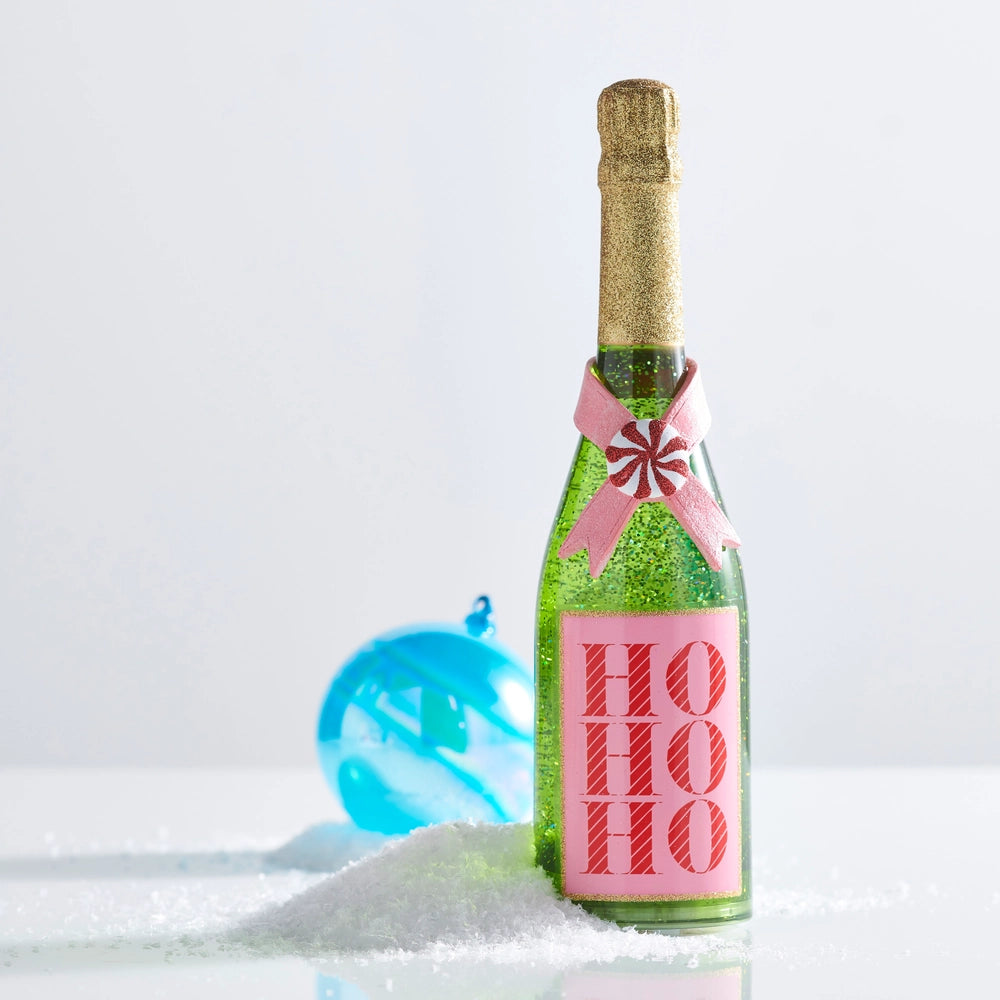 12.5" Resin Light Up Champagne Bottle