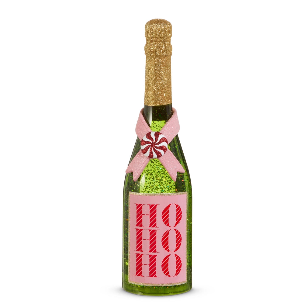 12.5" Resin Light Up Champagne Bottle