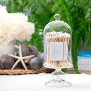 Pedestal Cloche with Matches