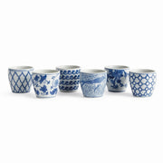 Blue Chinoiserie Mini Pots