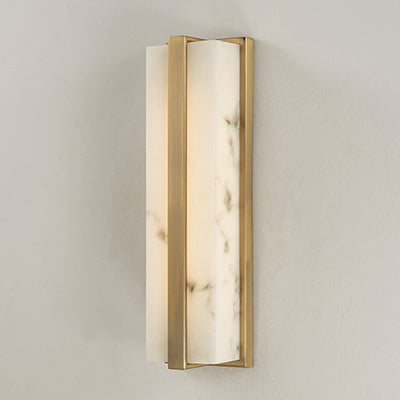 Aged Brass Noah Sconce