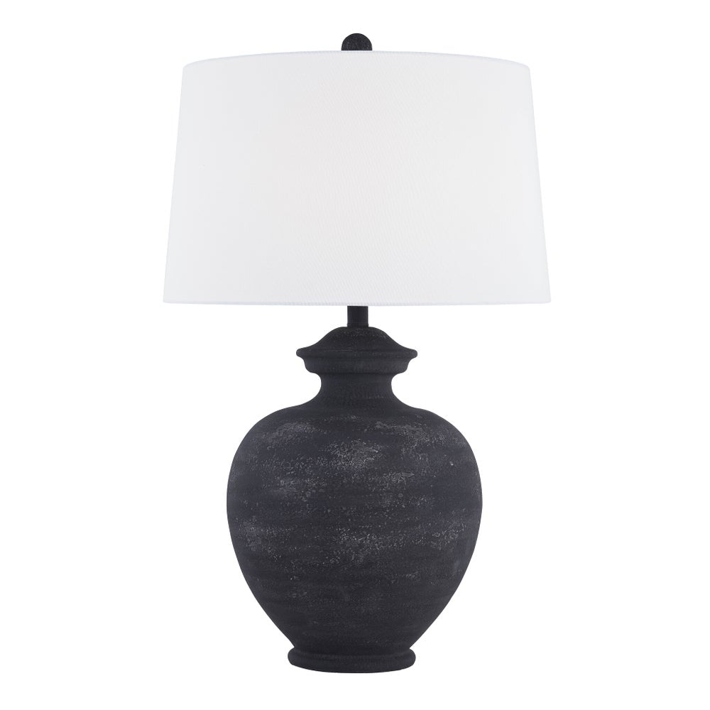 Halls Black Table Lamp