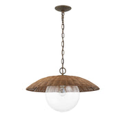 Hampton Wicker Pendant