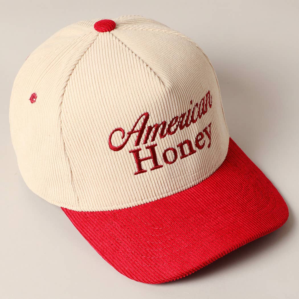 American Honey Corduroy Trucker