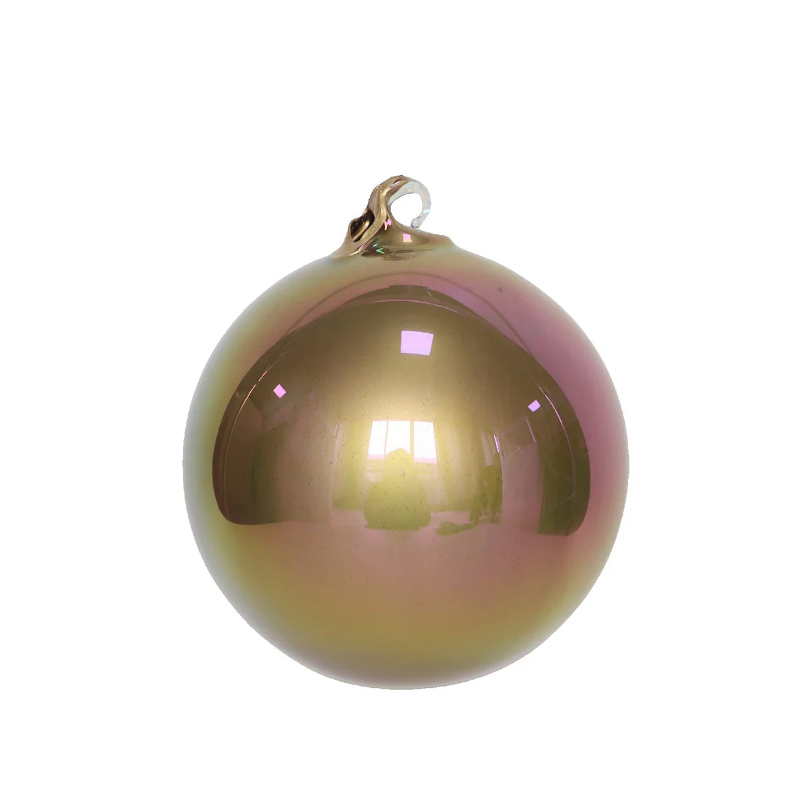 Gold 6" Pearlescent Ornament