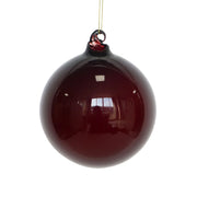 Brown 4" Illume Glass Ornament