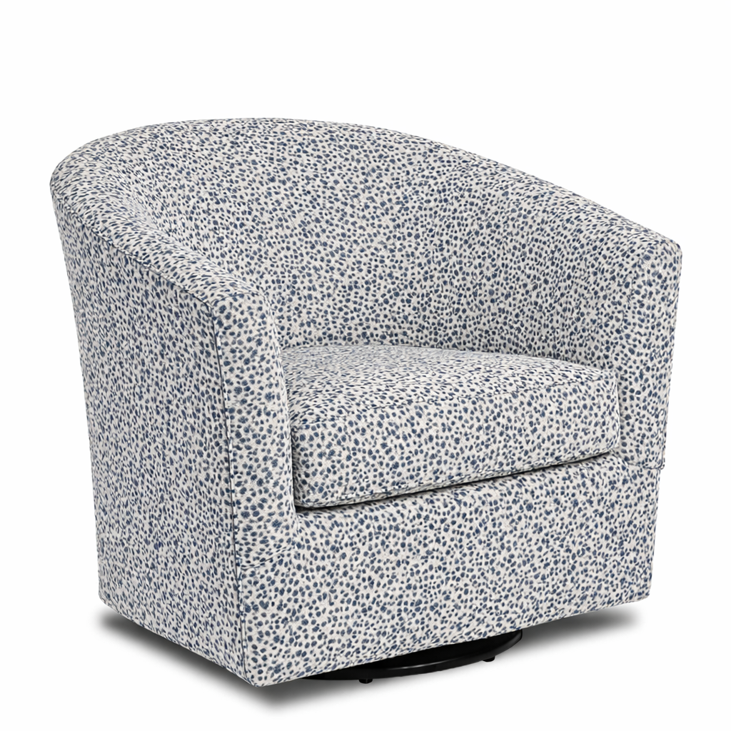 2004SW Dotify Sea Blue Swivel Chair