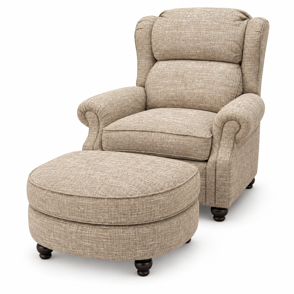 2492CT Comfort Tilt Chair & Ottoman