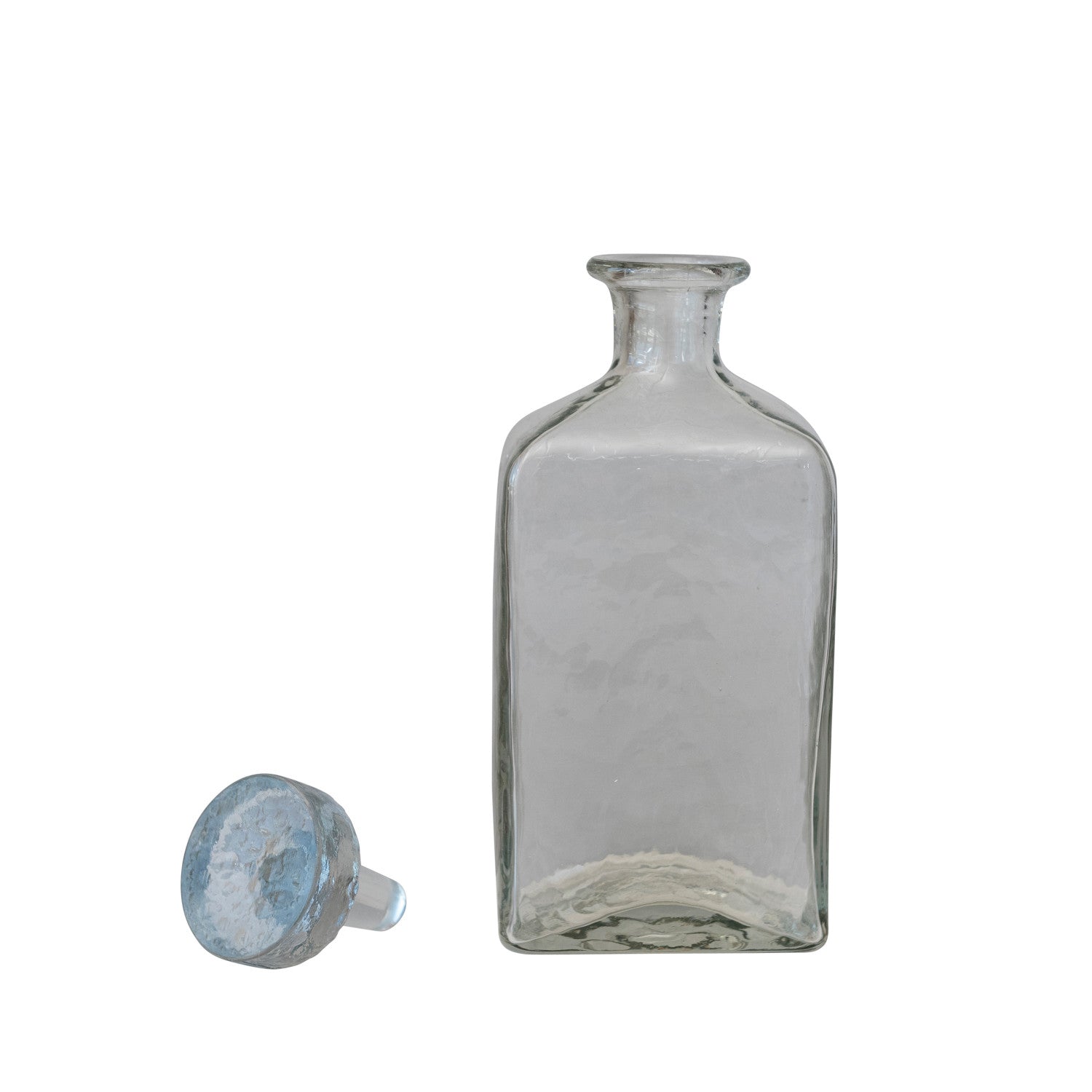 Hammered Glass Decanter