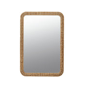 Woven Rattan Framed Mirror
