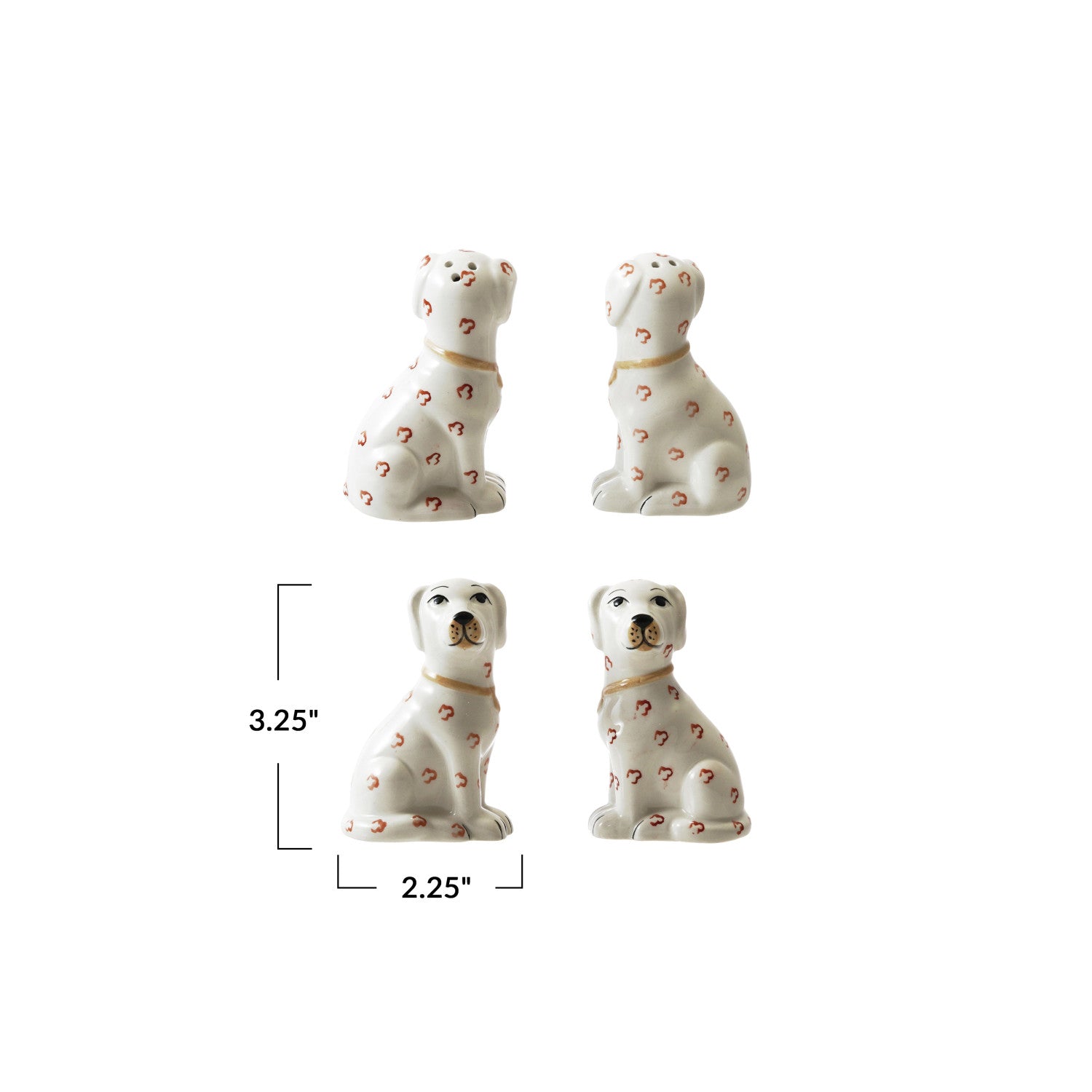 Dog Salt & Pepper Shakers