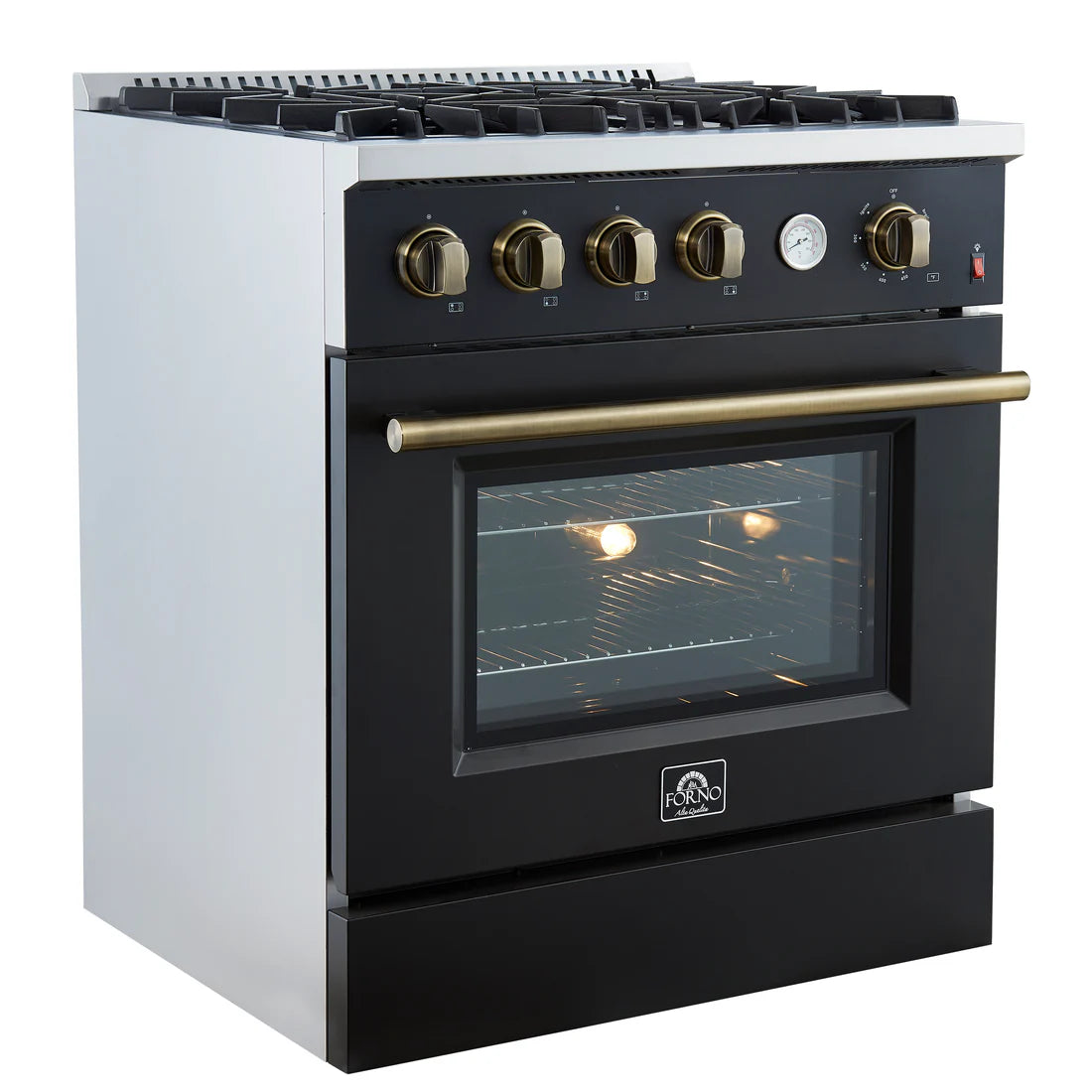 Marco 30" Black Gas Range