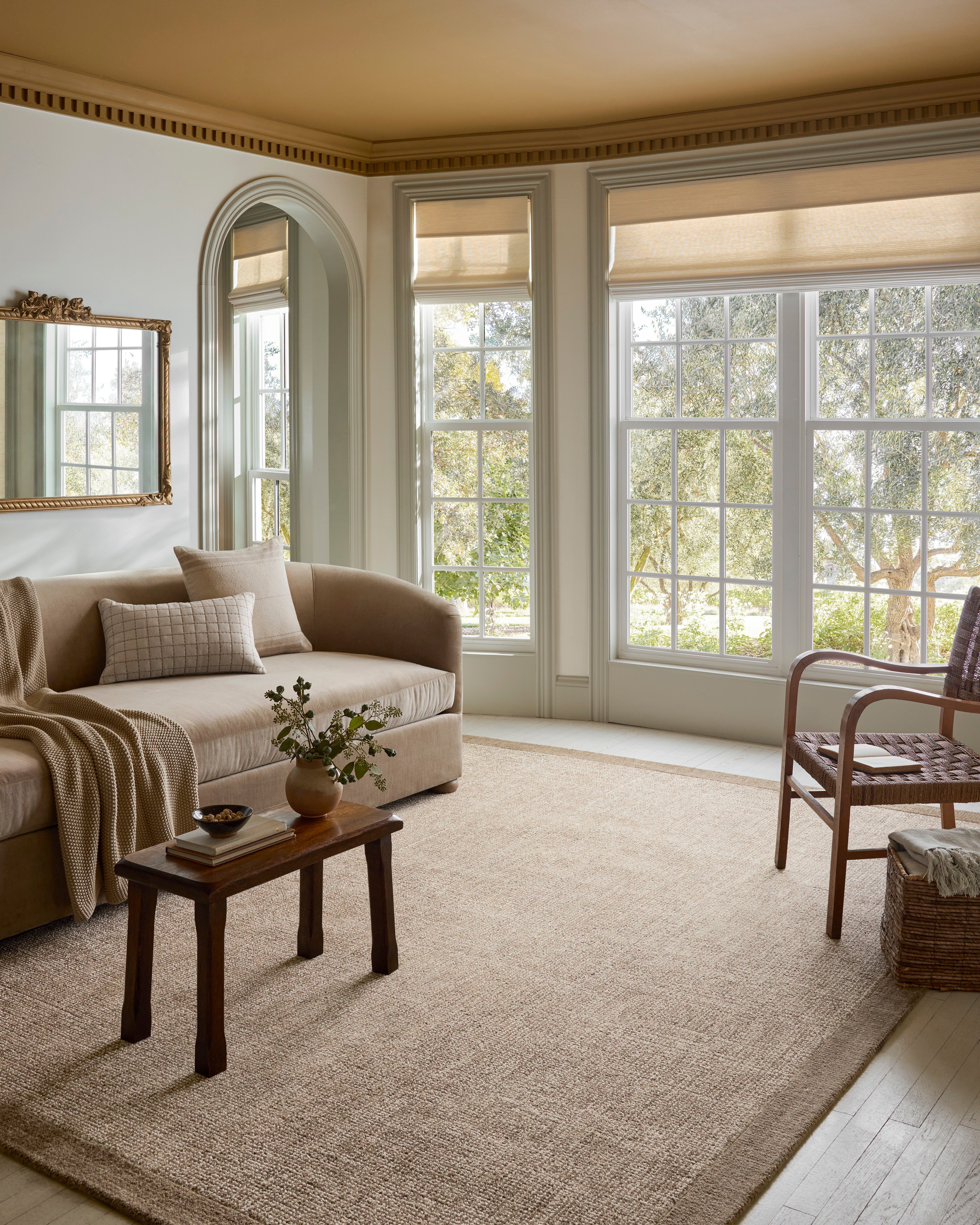 Henley Rug Ivory/Brown