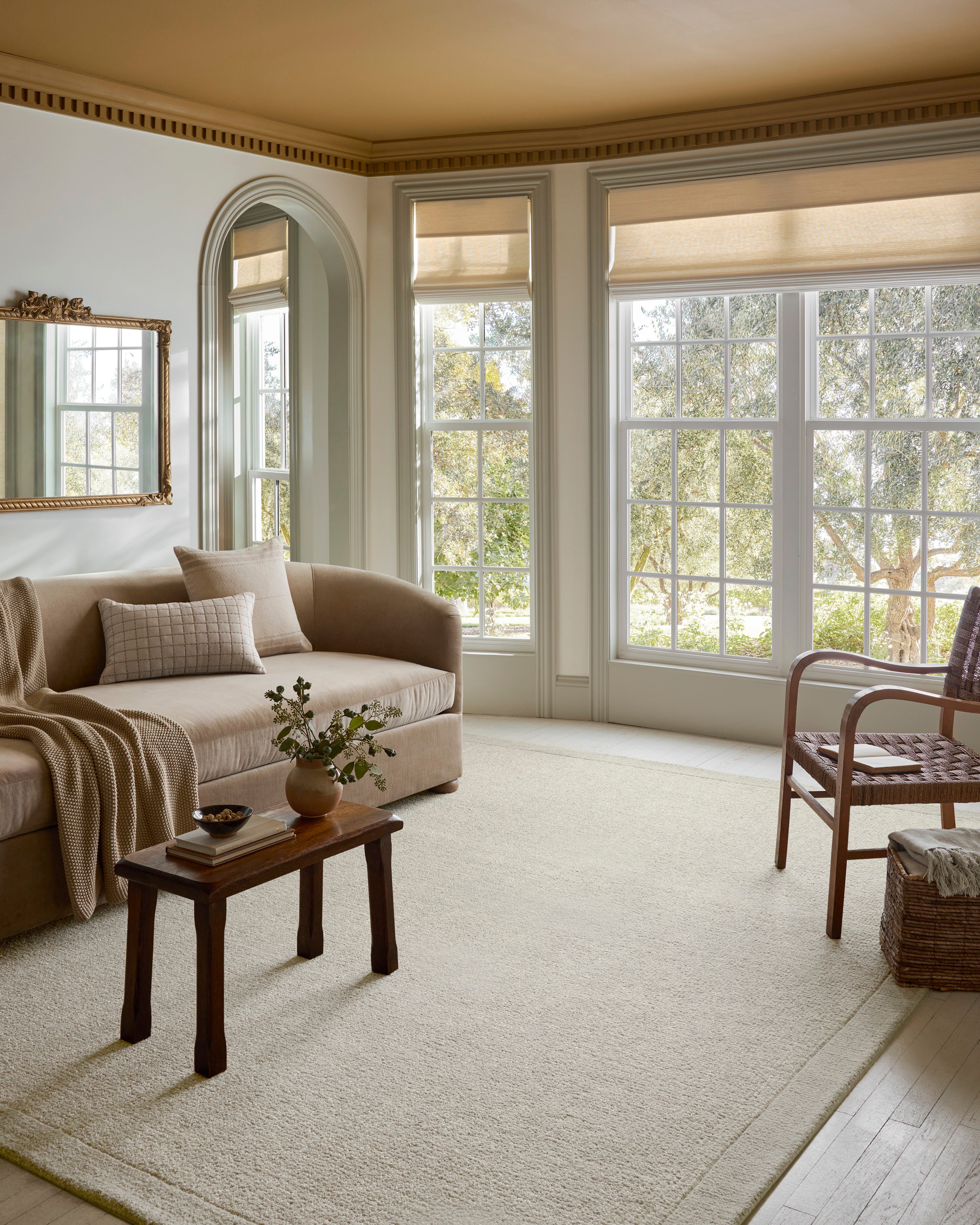 Henley Rug Ivory/Silver