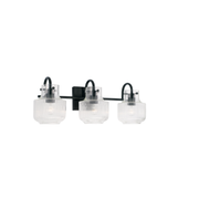 Dylan Black Vanity Light