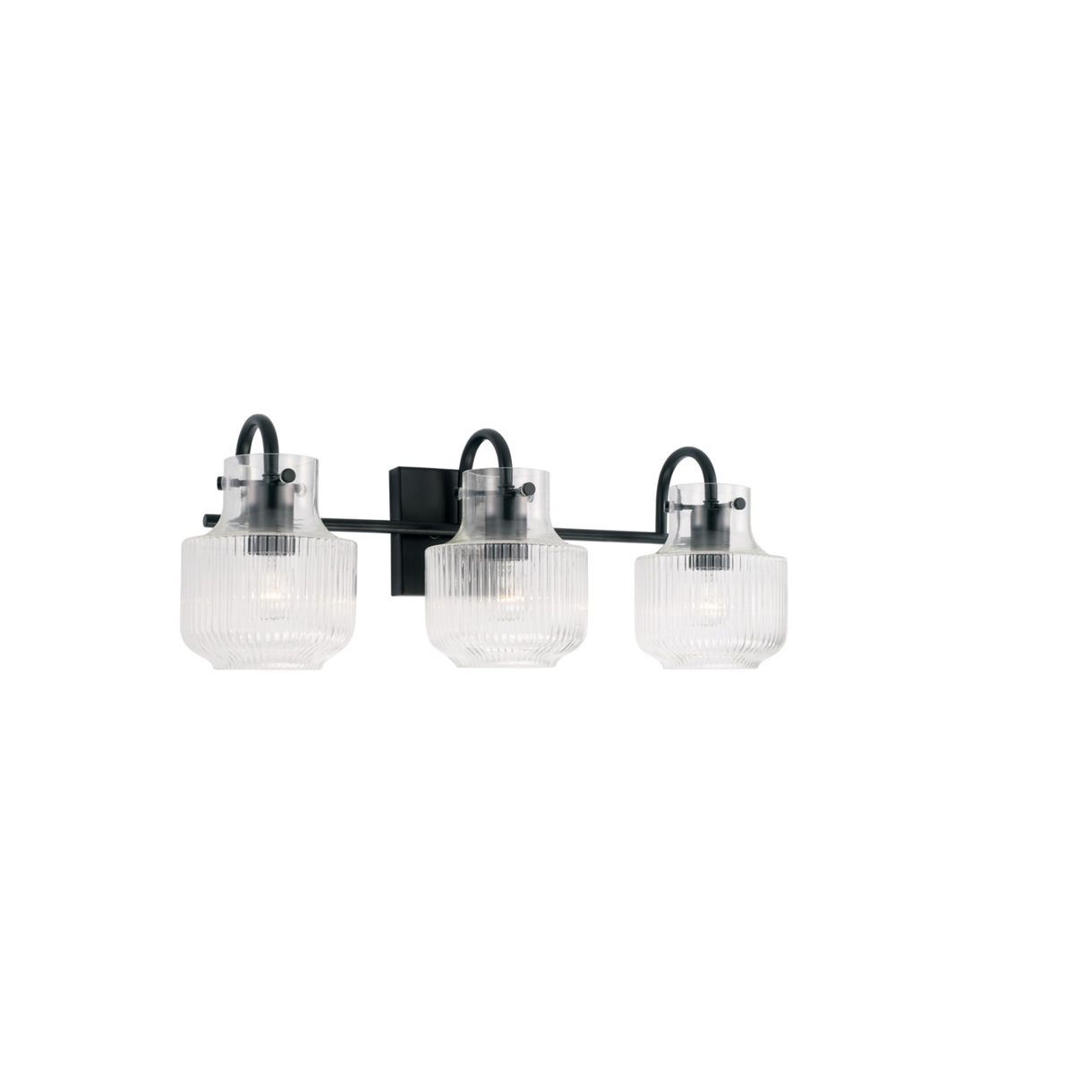 Dylan Black Vanity Light