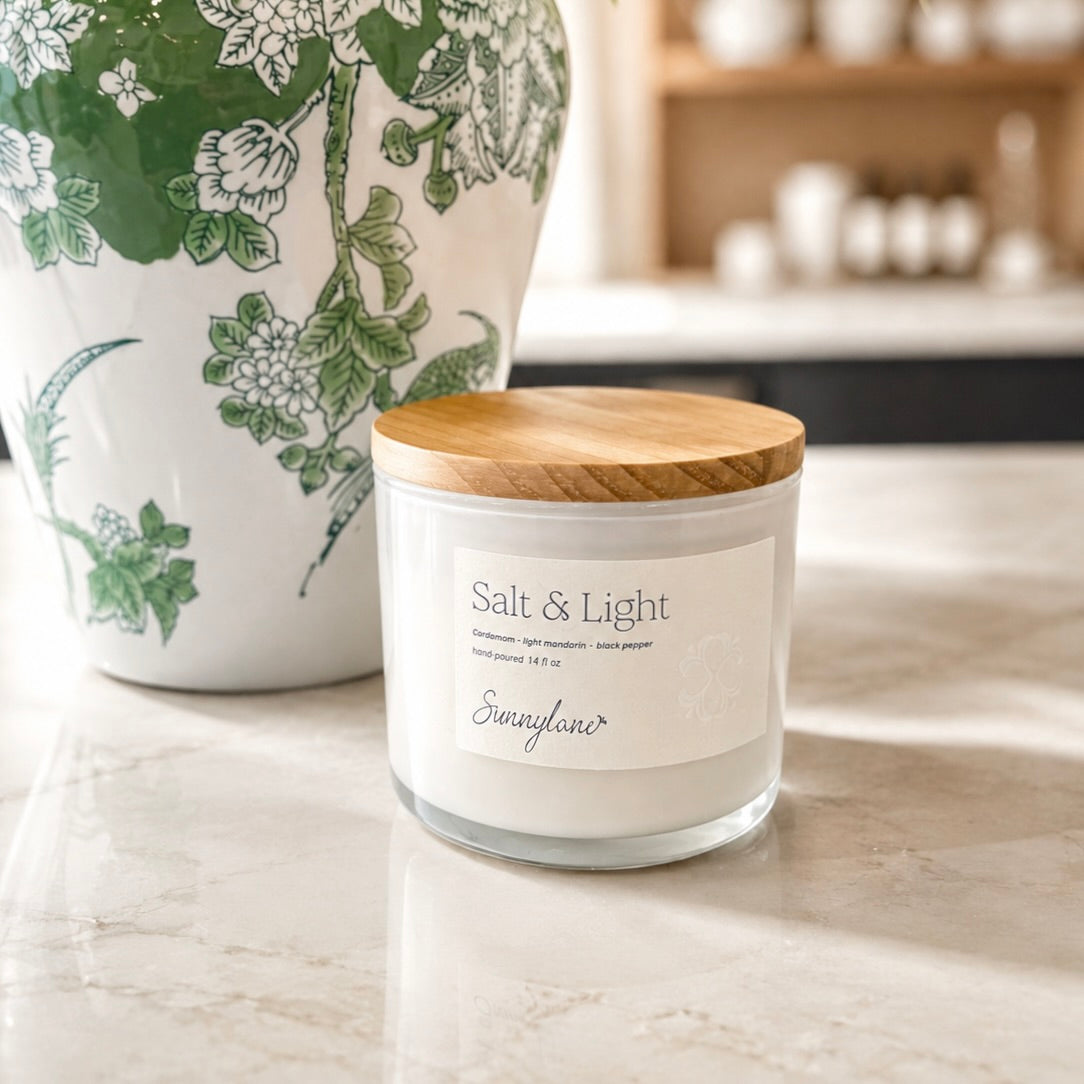 Salt & Light Candle