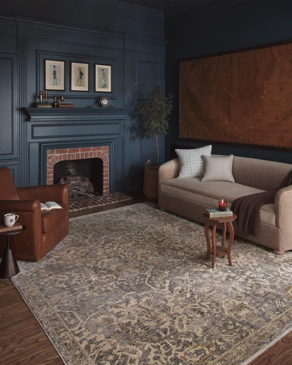 Junie Blue/Natural Rug