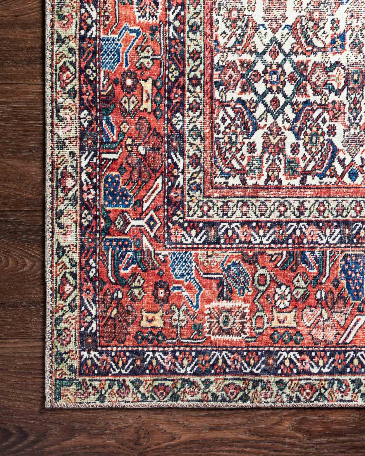 Layla Ivory / Brick Rug