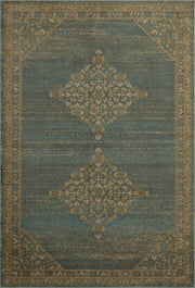 Mona Aqua/Wheat Rug
