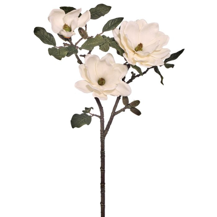 Cream Triple Magnolia Bloom Spray