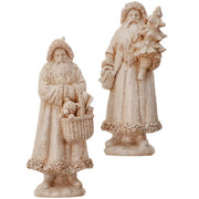 8" Resin Shimmering Santa
