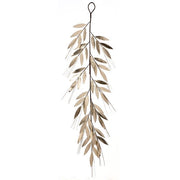 48" Metallic Laurel Leaf Garland