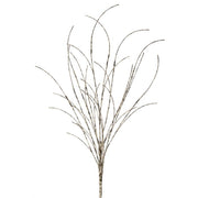 46" Iced Glitter Birch Spray