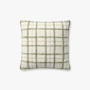 Norman Ivory Green Pillow