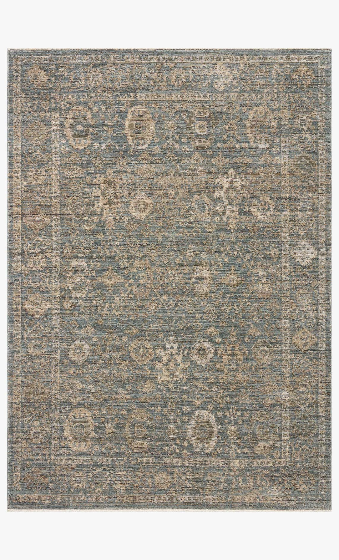 Priscilla Blue / Sand Rug