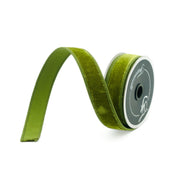 Lime Velvet 0.75" Ribbon