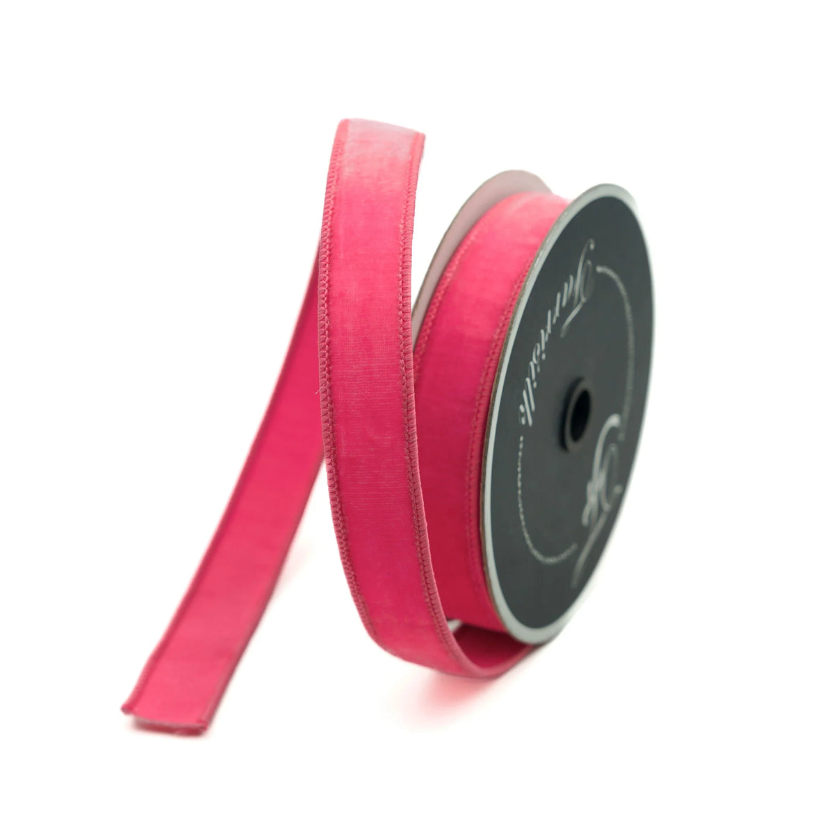 Hot Pink Velvet 1" Ribbon