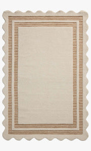 Scottie Ivory Rust Rug