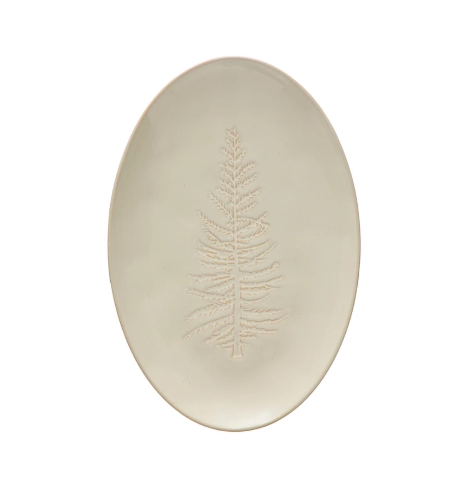 Debossed Tree Platter