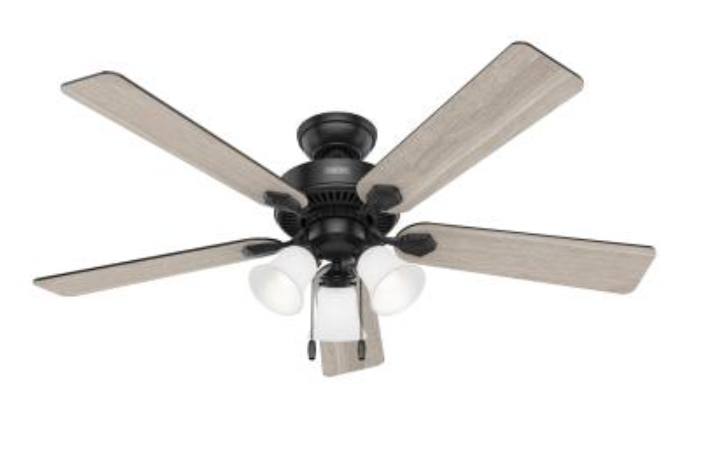 Simone 52" 3 Light Fan