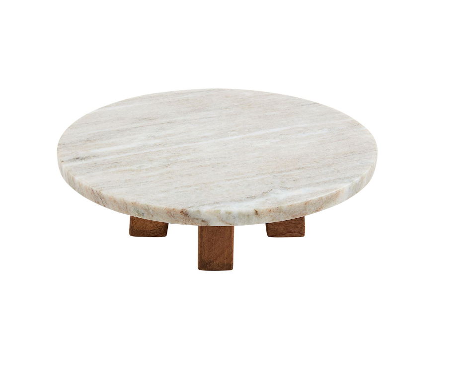 Marble Riser with Arched Base