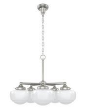 Creek Brushed Nickel Chandelier