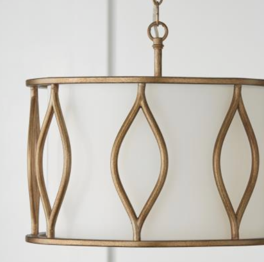 Marianne 3 Light Semi-Flush Mount