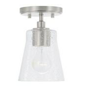 Jackie Brushed Nickel Semi-Flush Mount / Pendant