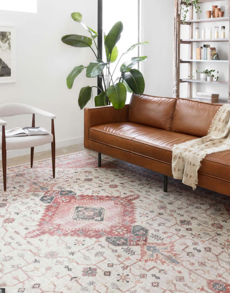 Skye Ivory/Berry Rug