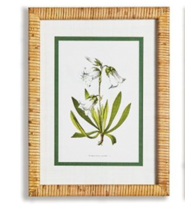 White Floral Wall Decor