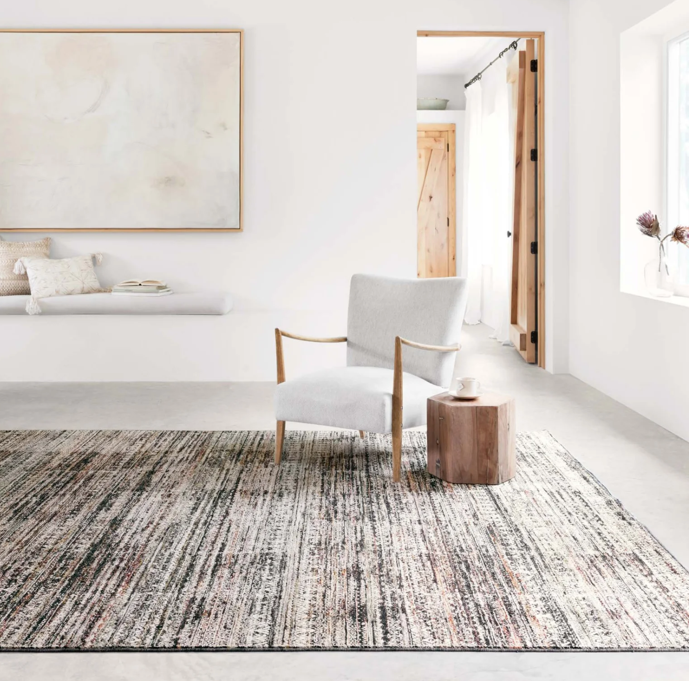 Theia Grey/Multi Rug