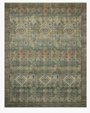 Sinclair Turquoise/ Multi Rug